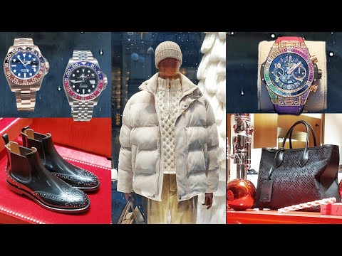 Luxury Menswear and Watches. Christmas Shopping Edition.