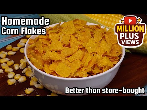 The Secret to Perfect Homemade Cornflakes Cereal Recipe ! Better Than Kellogg's!
