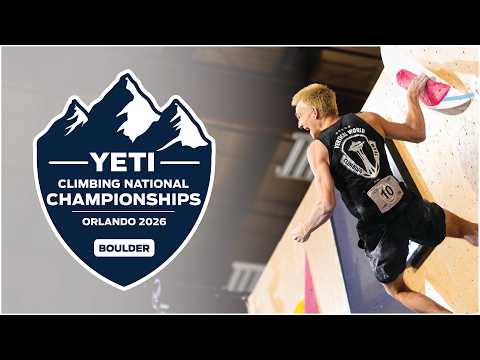 Live stream of the 2026 YETI Climbing National Championships - Boulder Finals | USA Climbing