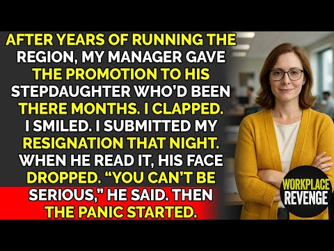 Manager Gave Promotion To His Stepdaughter After I Built Everything. When I Resigned | Revenge