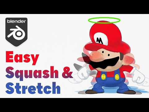 How to Add Squash & Stretch to Anything in Blender