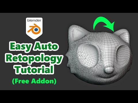 Easy Auto Retopology Addon (Free)