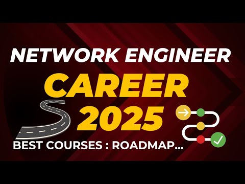 Network Engineer Career Roadmap 2025 Planning : Complete Guide &amp; Courses
