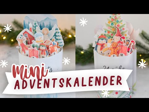 Duplo Mini Adventskalender selbermachen mit 24 Motiven für die Banderole | TRYTRYTRY