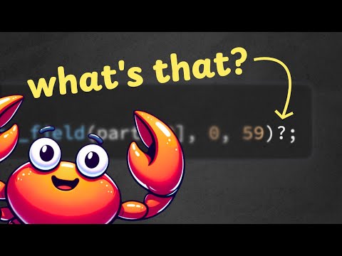 Rust error handling made easier with the ?-operator