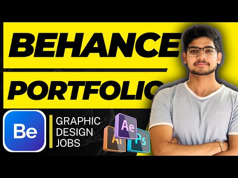 Portfolio on Behance | How to make Graphic Design Portfolio | How to use Beahnce |#behance#portfolio