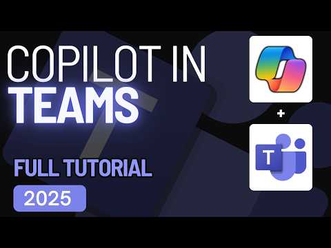 Copilot in Teams Full Tutorial for Beginners [2025]