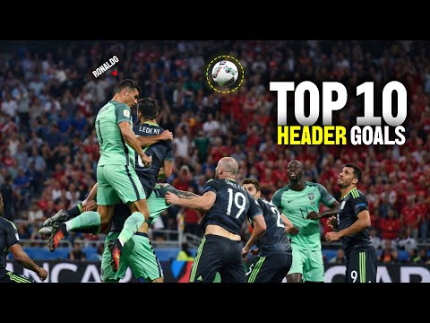 Cristiano Ronaldo’s Top 10 Header Goals Ever | English Commentary | 4K HD