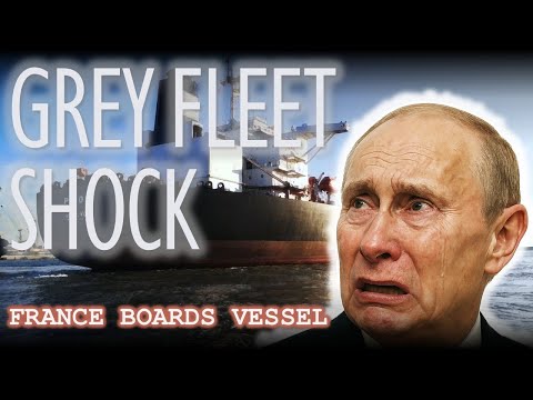 BREAKING NEWS: Shock Interception of Russian Grey Fleet 'Drone' Ship