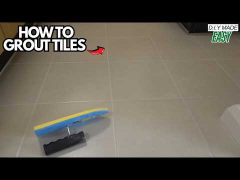 How To Grout Tiles Like A Pro In Minutes