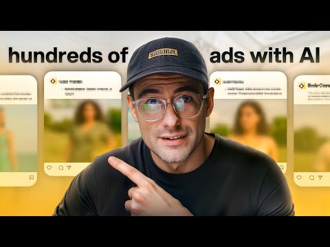 How I Made 853 Ads in 5 Minutes With AI!