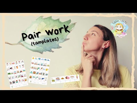 Работа в парах | Шаблоны для диалогов | Английский для детей