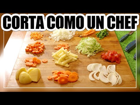 🔪 Types of Basic Kitchen Cuts | How to Use Knives and Cut Vegetables 🥕