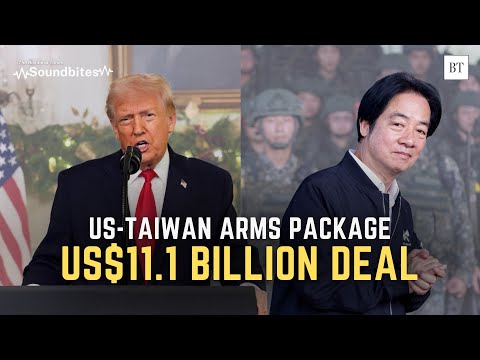 US approves largest ever US$11.1 billion Taiwan arms deal
