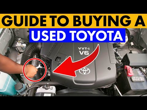 How To Inspect A Used Toyota Before Buying (Pro Tips)