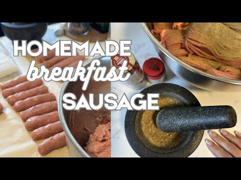DIY Breakfast Sausage | EASY | Homemade