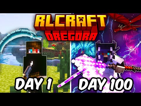 I Spent 100 Days in RLCRAFT Dregora (FULL MOVIE)