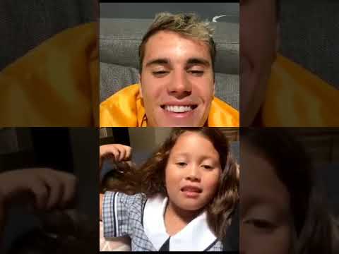 Justin Bieber IG Live