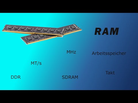 Arbeitsspeicher (RAM) - MHz oder MT/s (SDR und DDR)