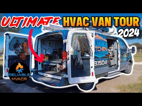 ULTIMATE HVAC VAN TOUR 2024