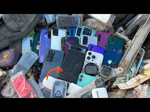 😮Great Landfill !🤭 Found A lots iPhone_ Apple Watch _OPPO _Huawei _ Xiaomi ..| Restore Google 8 Pro