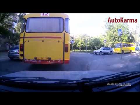 #AutoKarma 1 Мгновенная Карма. Автоподставы. ДТП. Быдло и Учителя на дороге. Instant Karma.