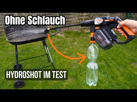 Was taugt der Worx Akku-Hochdruckreiniger? HydroShot im Test!