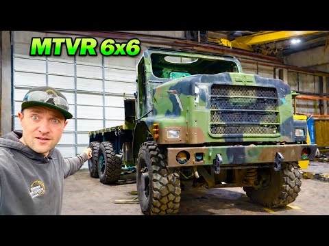 sold as INOPERABLE , CAN WE BRING THIS 6X6 MTVR BACK TO LIFE?!?!?!