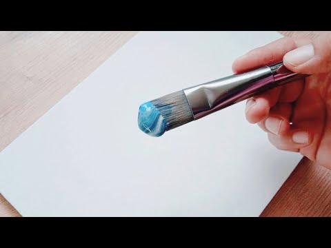 The 2 Easiest Mountains to Paint 🏔️/ Acrylic Painting for Beginners