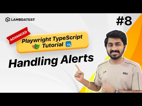 How to Handle Alerts in Playwright: Step-by-Step Tutorial | Part 8