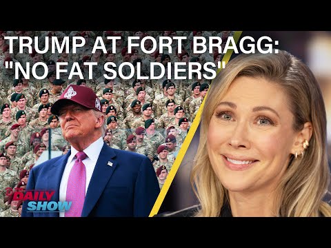 Trump Whips Up Troops Into a MAGA Frenzy & Plans $45 Million Military Parade | The Daily Show