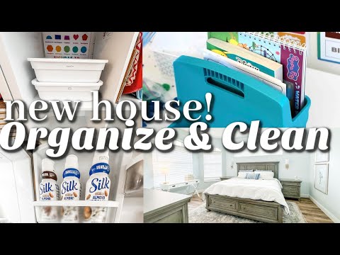 NEW HOUSE! ORGANIZATION & CLEANING MOTIVATION | REAL LIFE CLEAN & Organize with me
