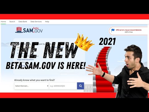 BRAND NEW Beta.Sam.gov Training for Government Contractors (May 2021) | GovKidMethod