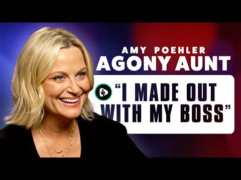 "This Is STRESSING ME OUT!" 😂 Inside Out 2 Amy Poehler Answers Agony Aunt Questions| Inside Out 2