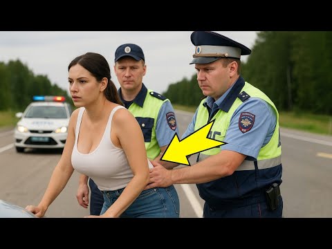 СОТРУДНИКИ ДПС НАСМЕХАЛИСЬ НАД НЕЙ, ДУМАЯ, ЧТО ОНА ОБЫЧНАЯ ДЕВУШКА—ТО, ЧТО ПРОИЗОШЛО ДАЛЬШЕ...