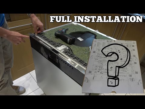 Modern 2025 Integrated Bosch Dishwasher Installation - How Hard Can it Be???