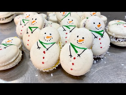 SNOWMAN PASTA. NEW YEAR 2021