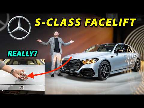 New Mercedes S-Class 2026 facelift PREMIERE with 2700 changed parts and heated seat belts!