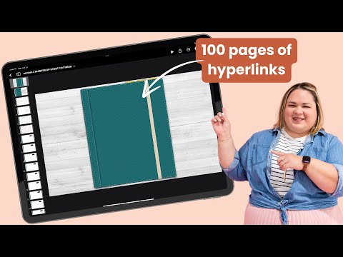 Create a Digital Planner in Canva 📒 (+ hyperlinked digital planner tutorial)