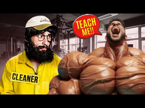 Cleaner Shows Bodybuilder PURE KARMA 😱  | Anatoly GYM PRANK