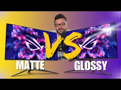 Matte vs. Glossy OLED: ASUS PG32UCDM vs PG32UCDP... Which one wins?