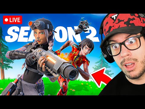 Fortnite SEASON 2 IS HERE! [Full Stream]