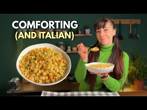 The Creamiest Italian Pasta with Chickpeas