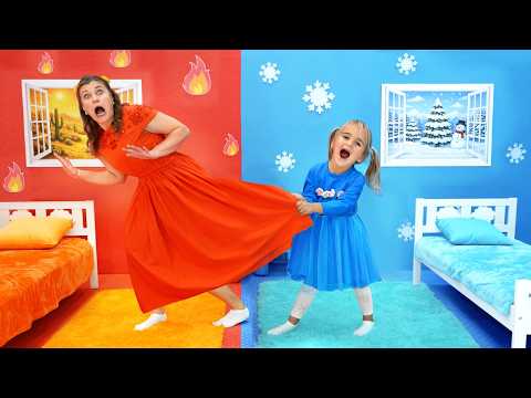 Alice and Auntie – Hot vs. Cold Challenge