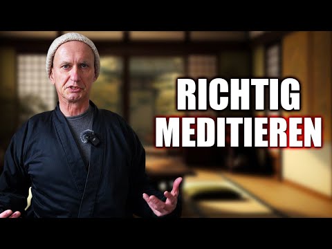 SO meditierst du RICHTIG | Zen-Meditation leicht erklärt von Muhō Nölke