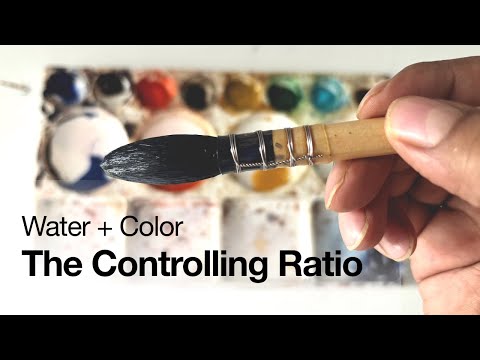 What Does it Take to Control WATER in Watercolor Painting?