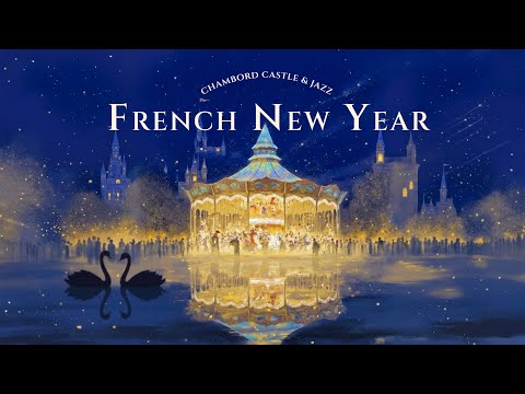 𝐅𝐫𝐞𝐧𝐜𝐡 𝐍𝐞𝐰 𝐘𝐞𝐚𝐫 💫 Instrumental Music — Night at Château de Chambord | Winter Playlist
