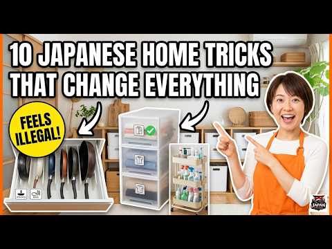 10 Japanese Home Organization Tricks That Feel Illegal (But Actually Work)