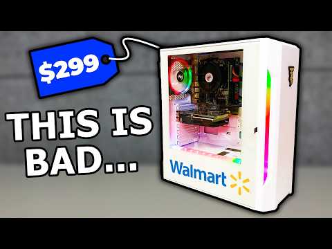 Walmart should be ASHAMED selling PCs like this... 😬