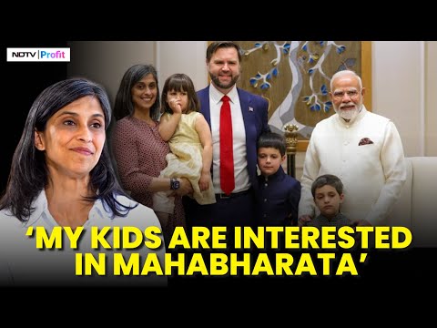 US Second Lady Usha Vance Gets Candid On Meeting PM Modi & Her India Visit